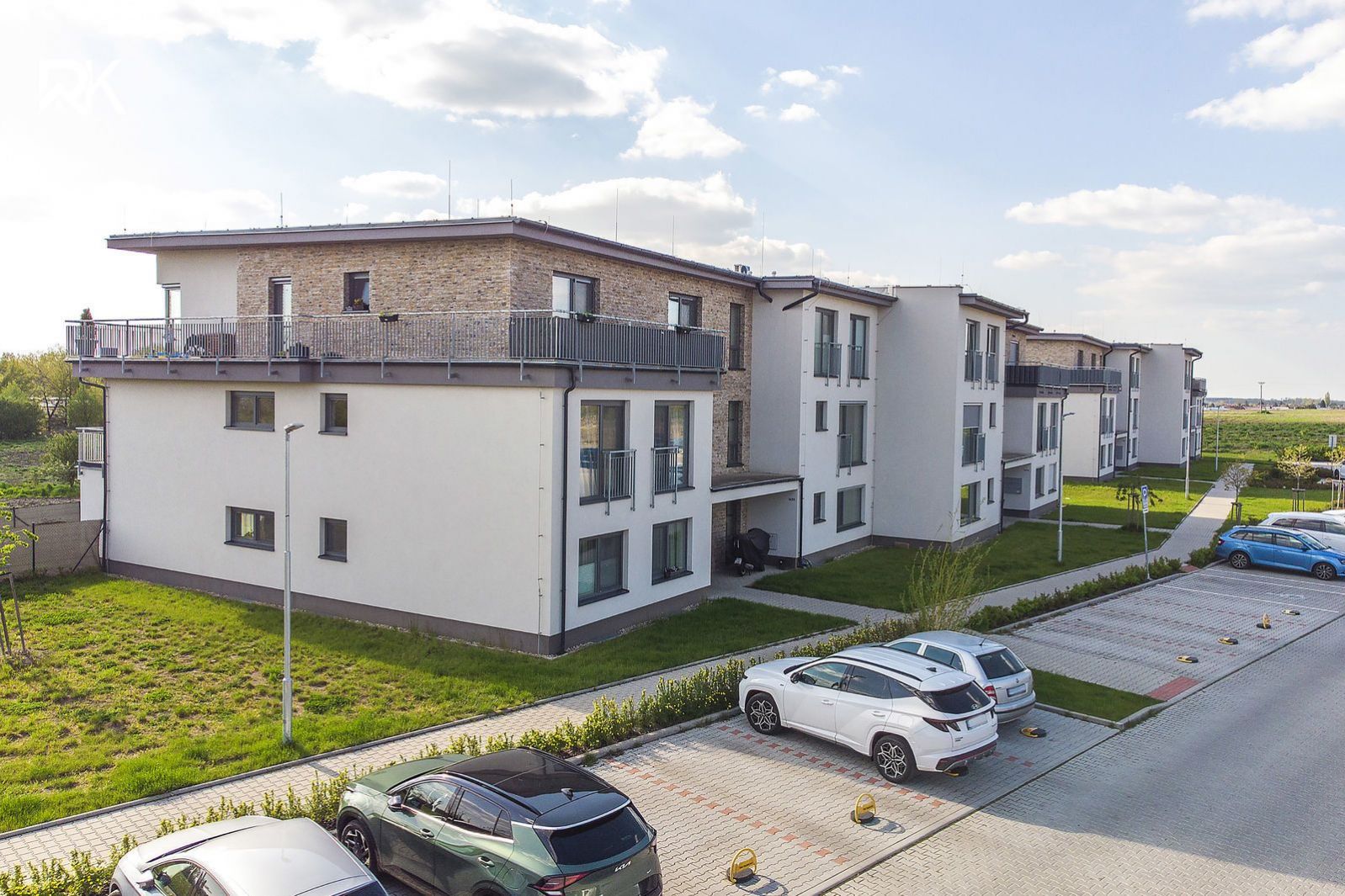Prodej bytu novostavba 2kk s terasou 62m2 , Pálavská, Kolín