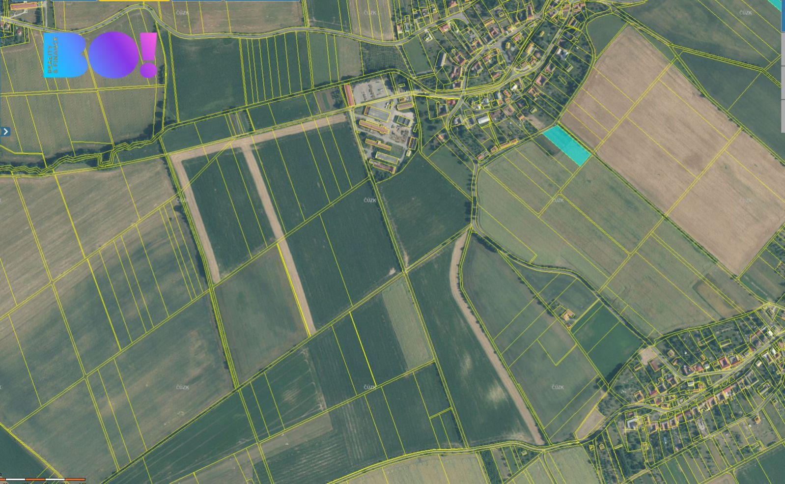 Prodej pole, 13322 m, Dolní Nětčice, obrázek č. 3