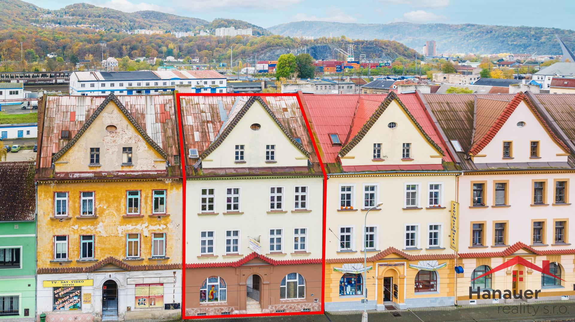 Prodej  rodinného domu v Ústí nad Labem , ul. Drážďanská