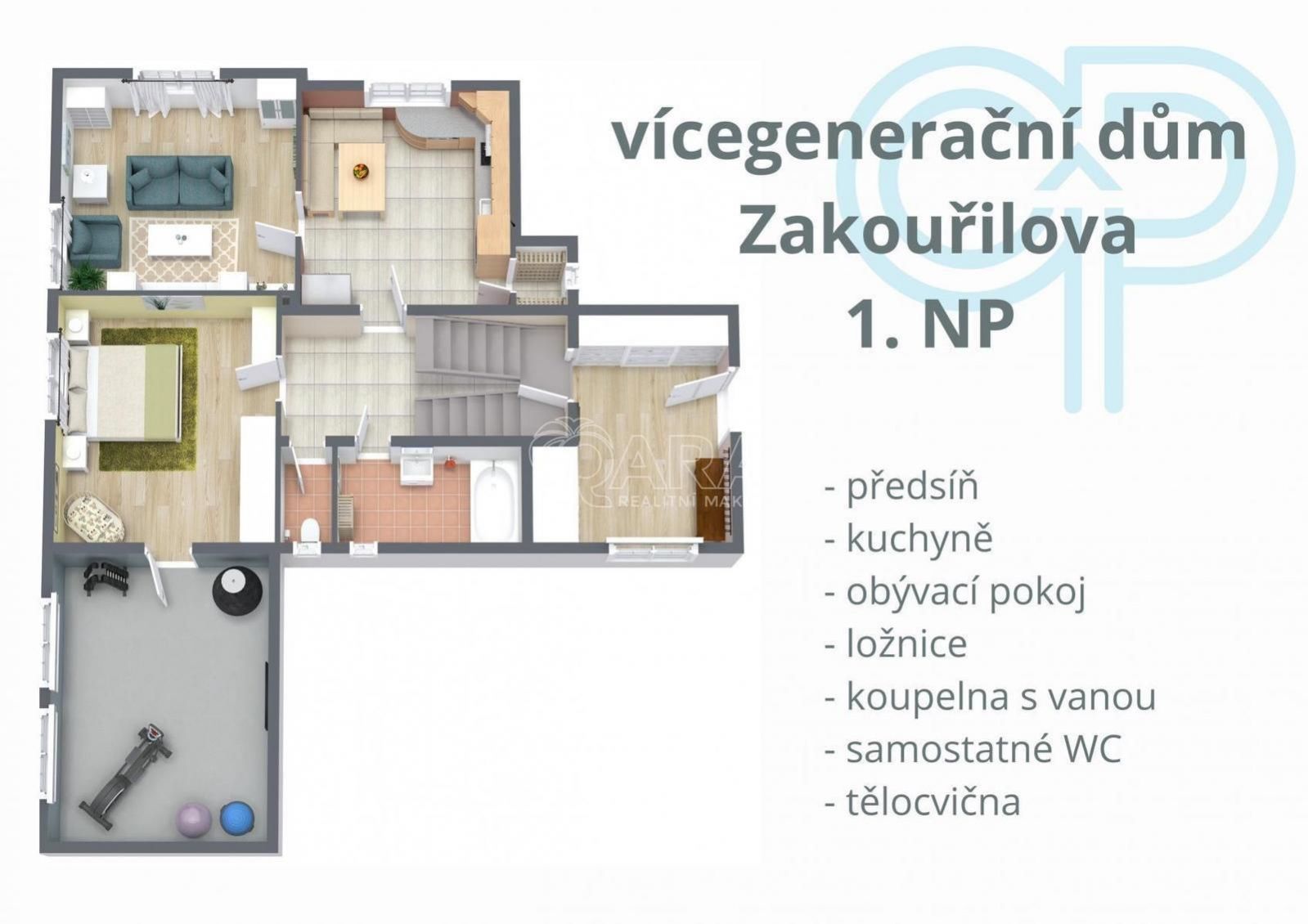 Prodej třípodlažního rodinného domu na pražském Chodově!, obrázek č. 3