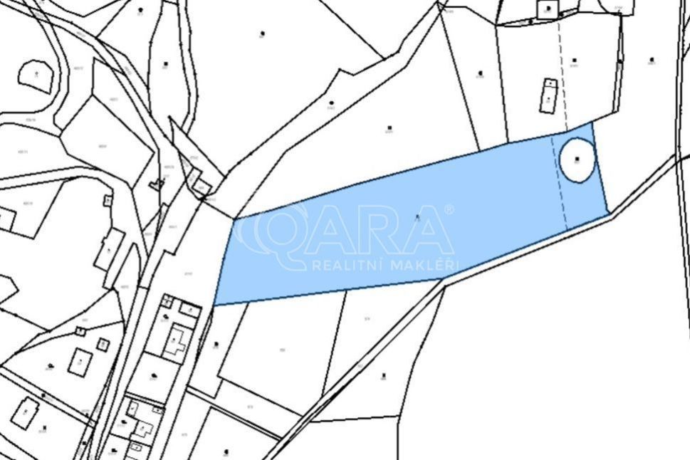 Prodej 1/2 podílu na pozemku o výměře 14.859 m2, část obce Smržovice, město Kdyně, obrázek č. 3