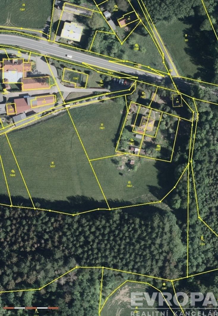 Prodej pozemku o rozloze 7535m2  v obci Peklo nad Zdobnicí., obrázek č. 2