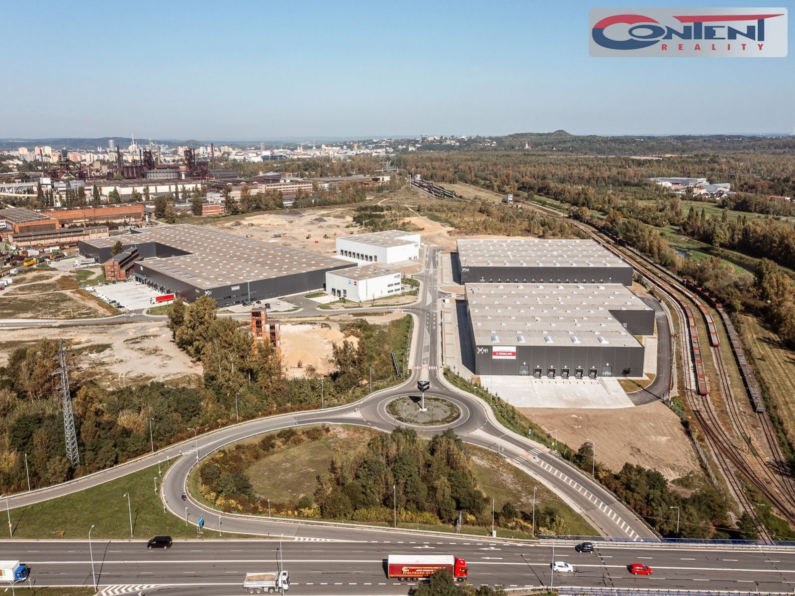 Pronájem novostavby industriálních prostor 2.657 m, Ostrava - Vítkovice, D1, obrázek č. 2