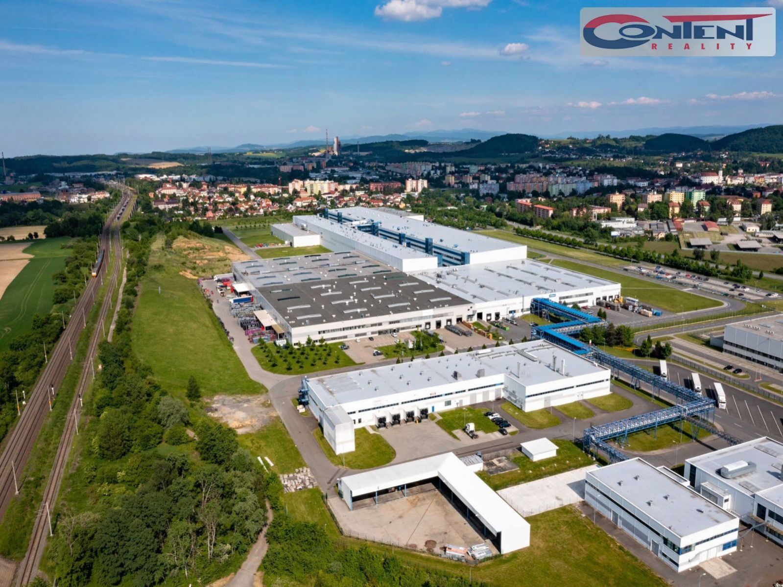 Pronájem skladu/výrobních prostor 13.440 m, Hranice, D1 Olomouc
