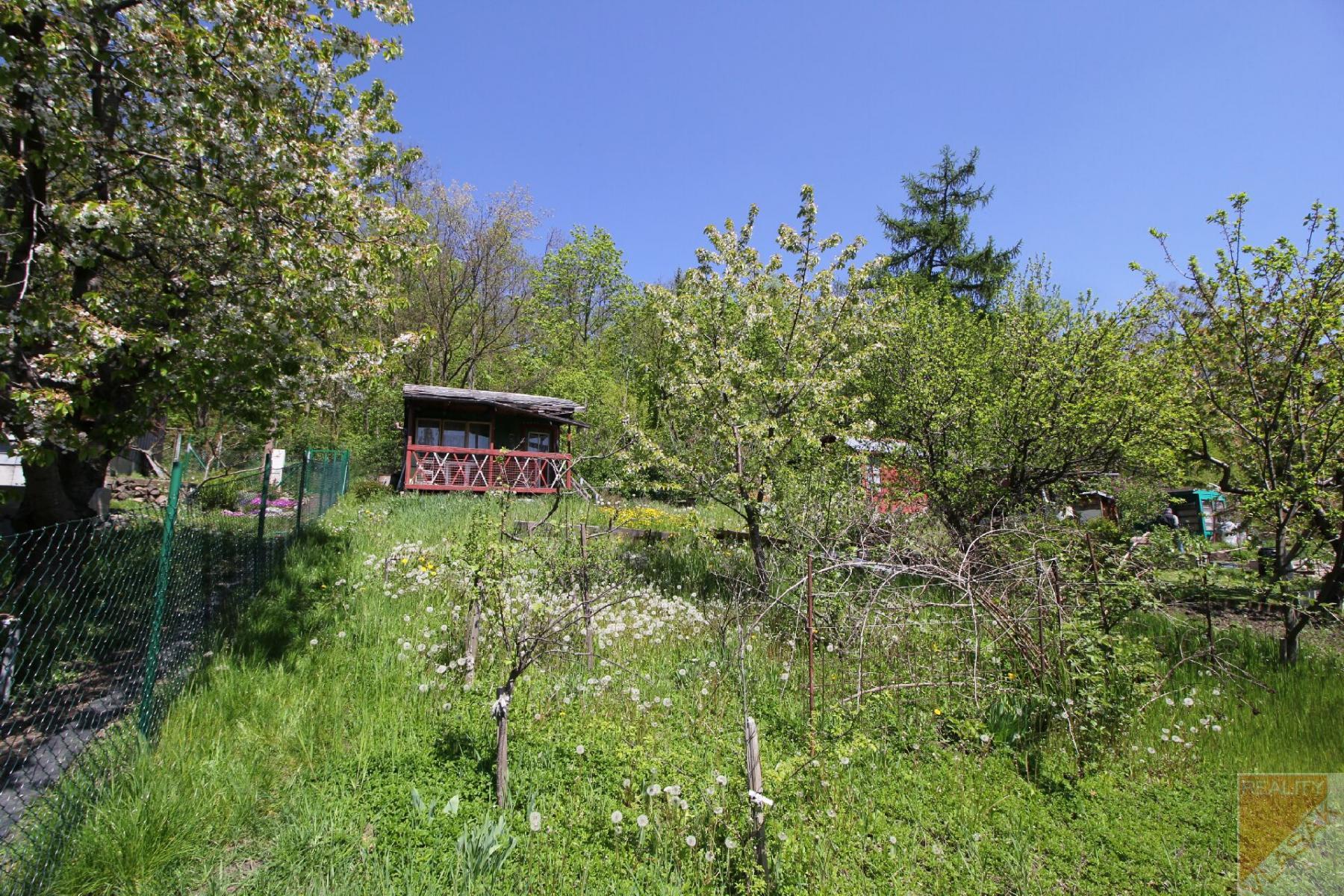 Prodej zahrady s chatkou, zahrádkářská osada ASTRA 4 Kadaň